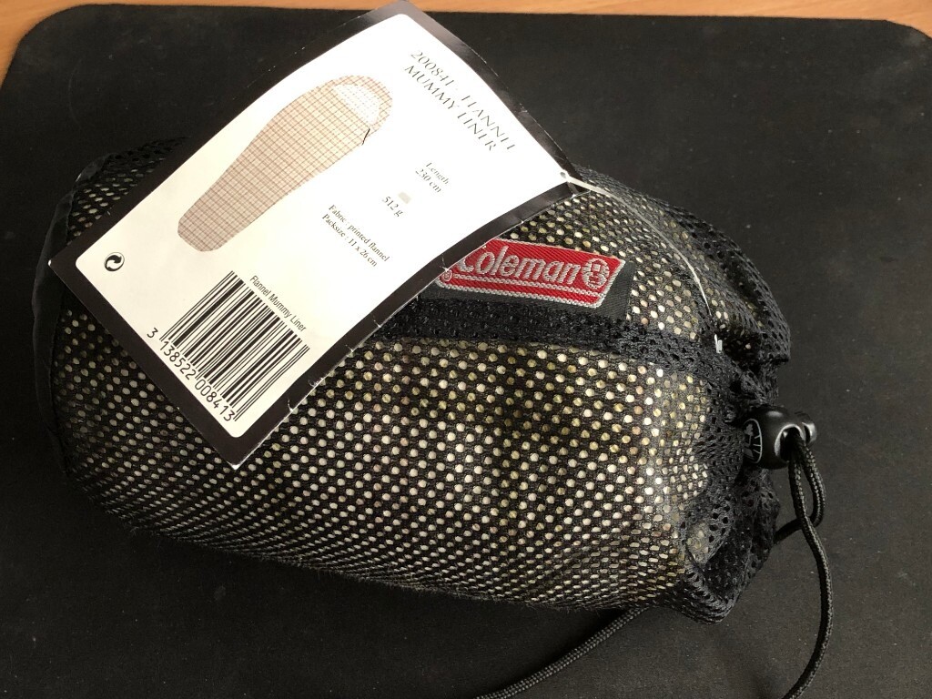 coleman canvas sleeping bolsa